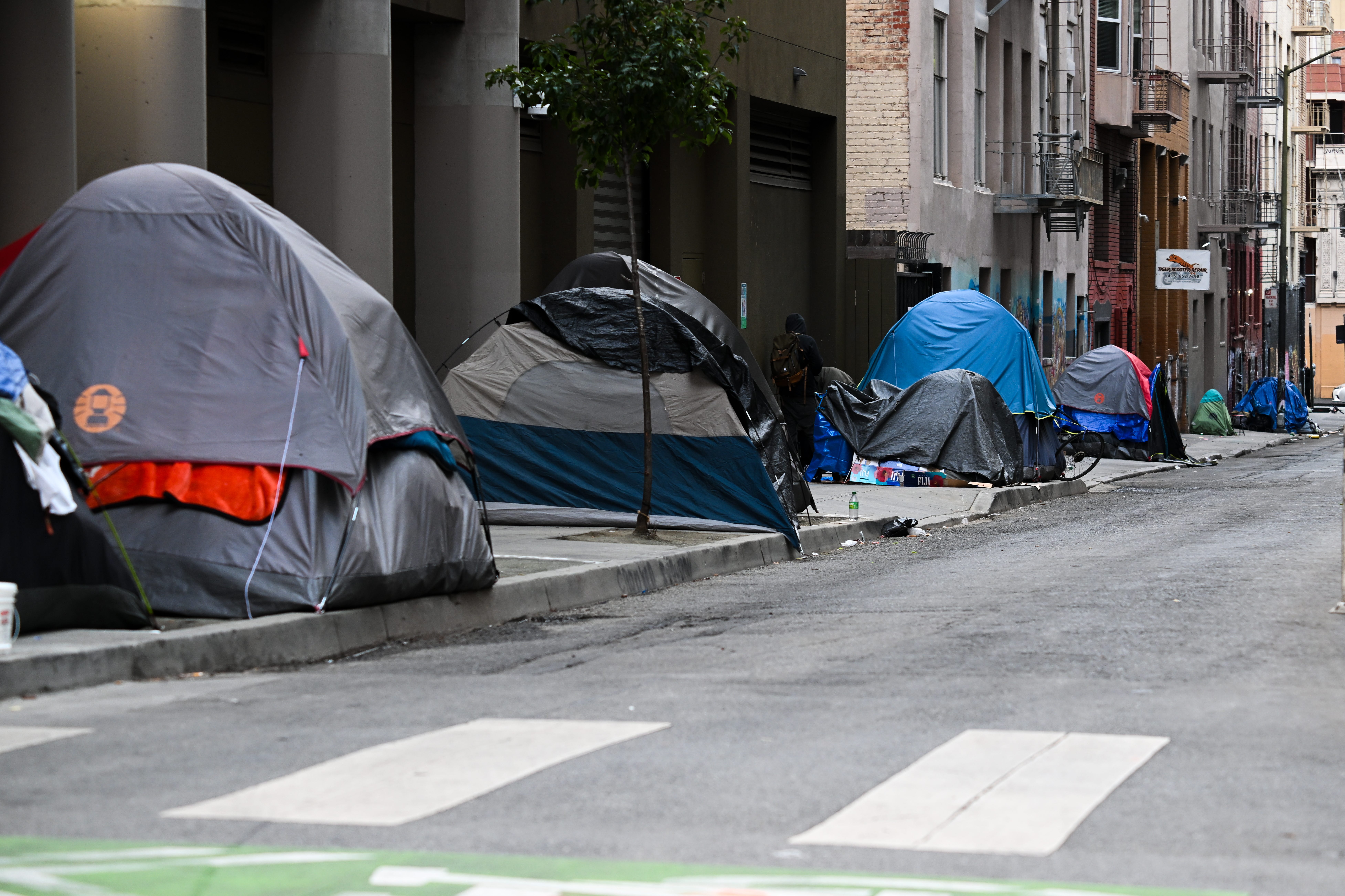 Homeless encampments