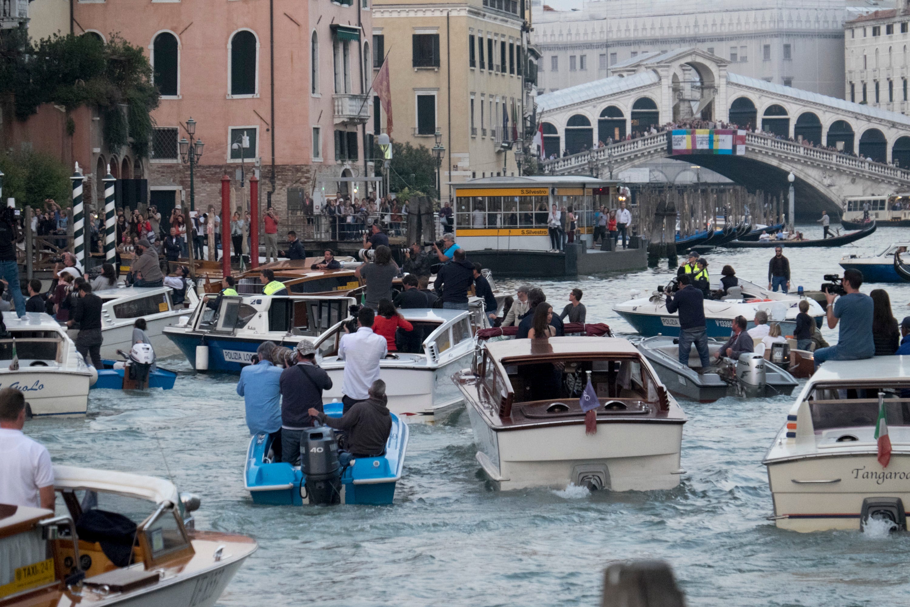 Boats in Grand Canal