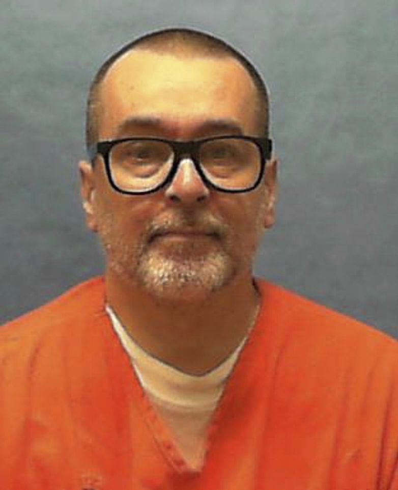Thomas Lee Gudinas, who is scheduled to receive a lethal injection at Florida State Prison near Starke on Tuesday, June 24, 2025. 