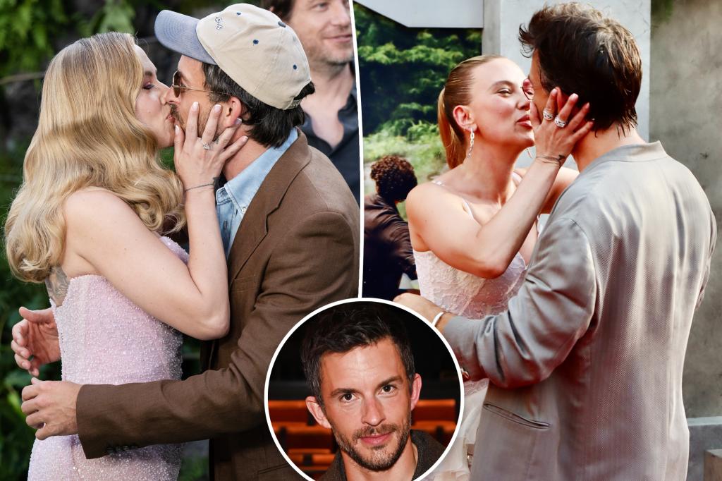 Jonathan Bailey defends kissing married Scarlett Johansson at ‘Jurassic World Rebirth’ premieres