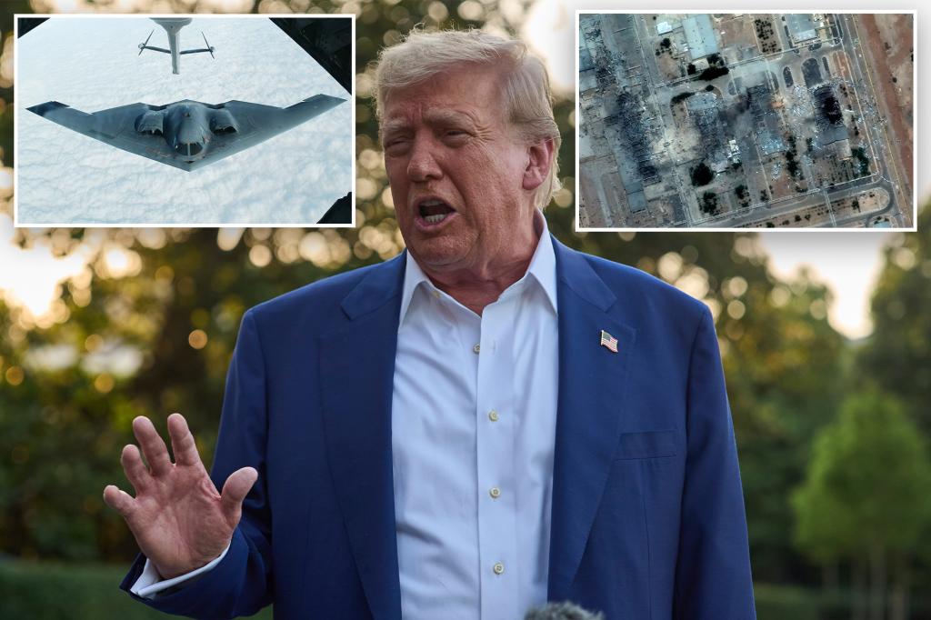 Trump lashes out at ‘gutless losers’ CNN, MSNBC for suggesting US didn’t completely destroy Iran nuclear sites