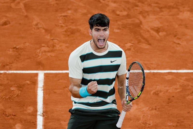 Carlos Alcaraz is coming off a win at the French Open last month.