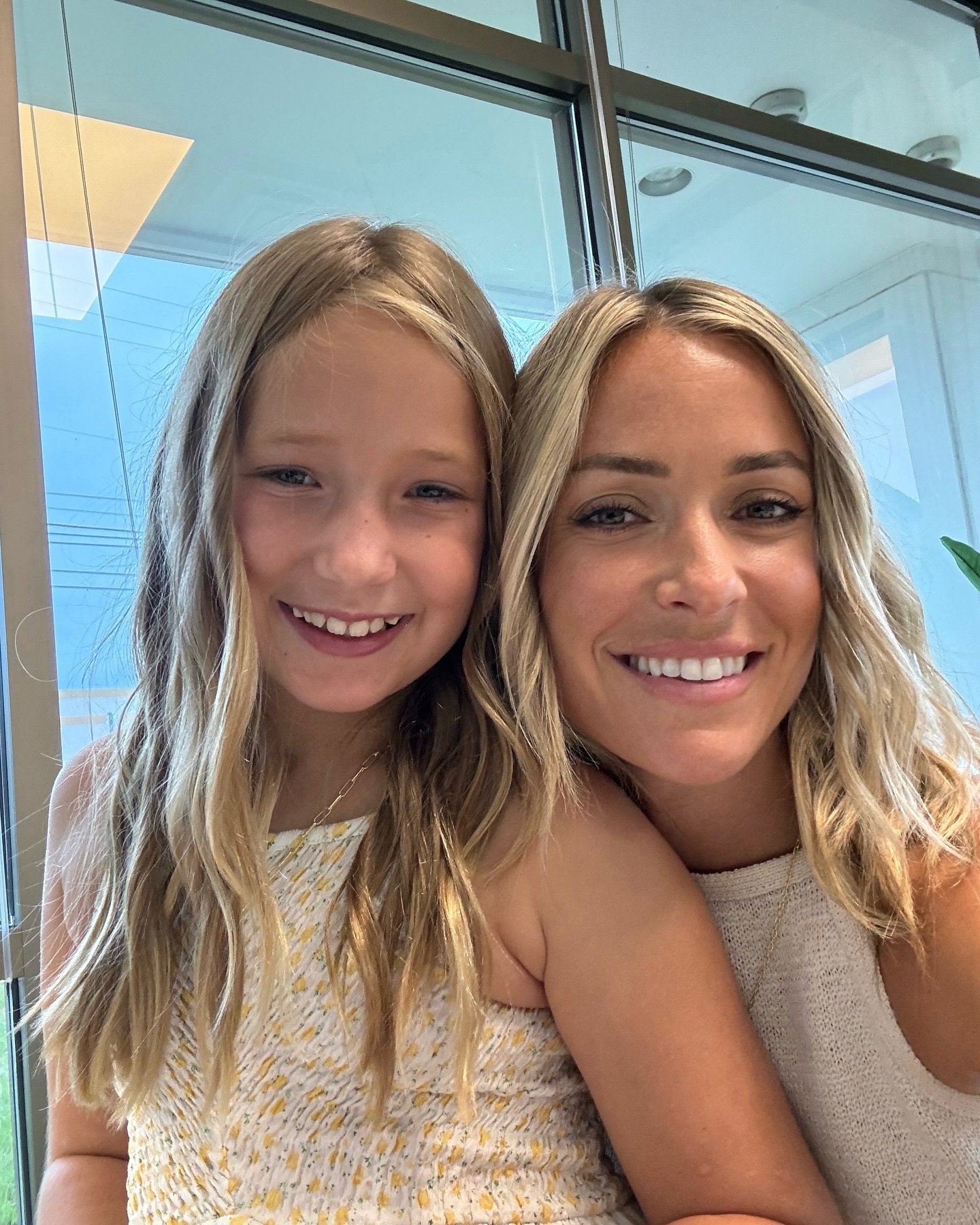 Kristin Cavallari and daughter via Instagram in April 2025