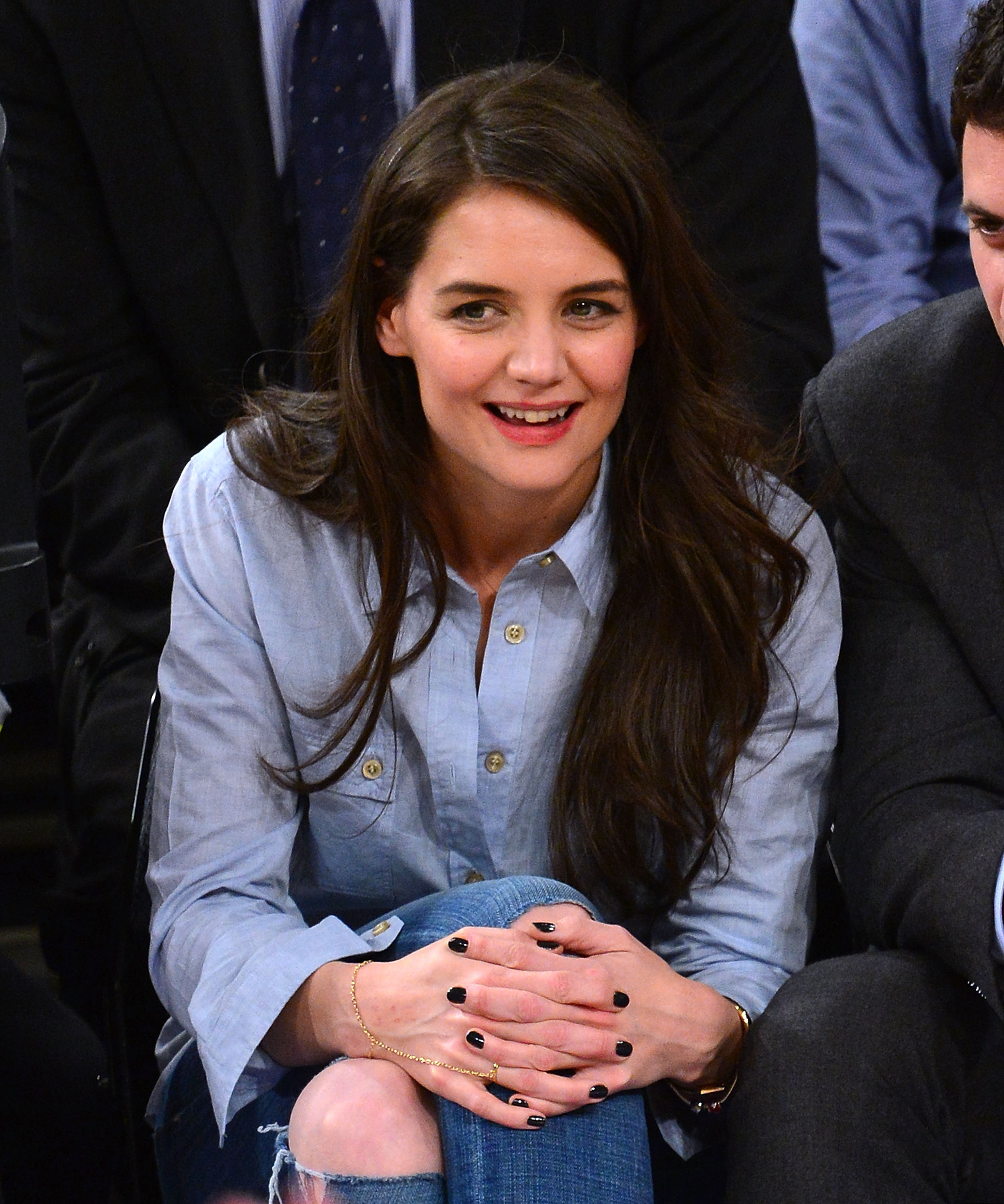 Katie Holmes in New York in February 2013