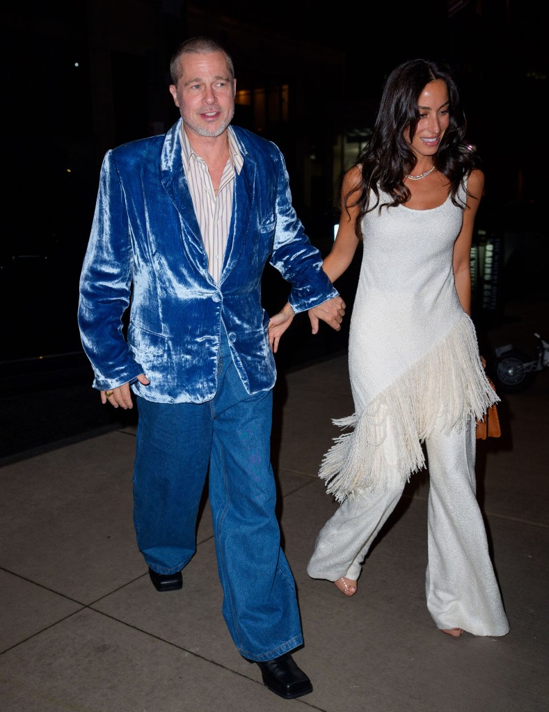 Brad Pitt and Ines de Ramon