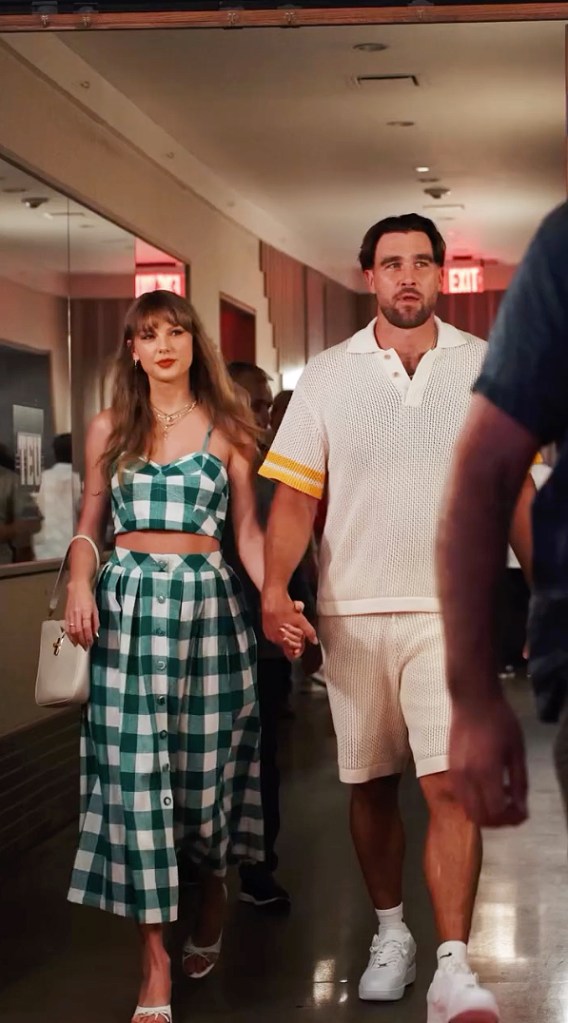 Taylor Swift and Travis Kelce at the Tight End University