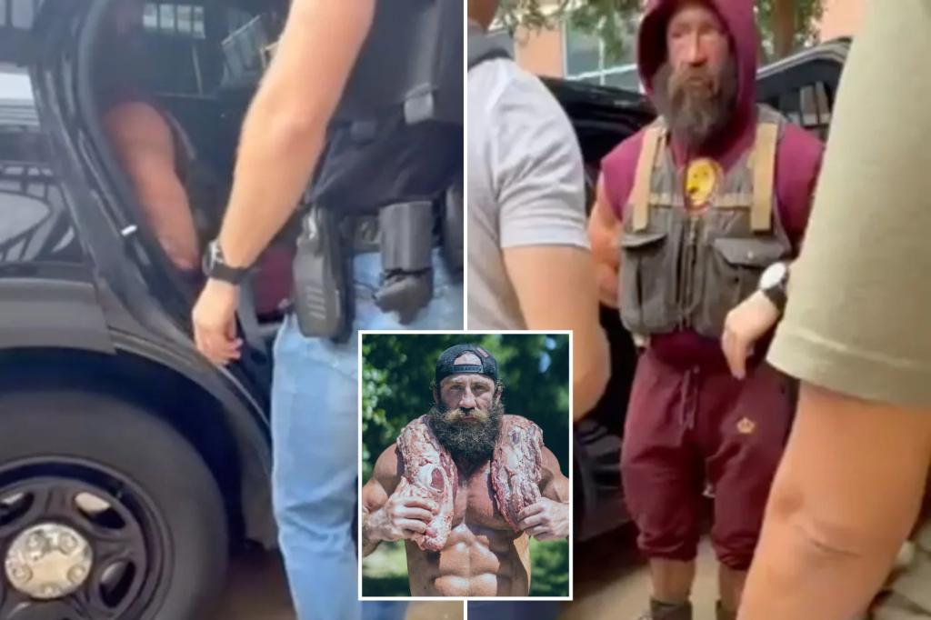 Disgraced influencer ‘Liver King’ arrested in Texas days after calling out Joe Rogan in unhinged posts