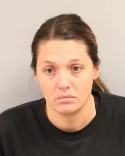 Mugshot of Laura Caron, a New Jersey elementary school teacher indicted for alleged abuse of a student.