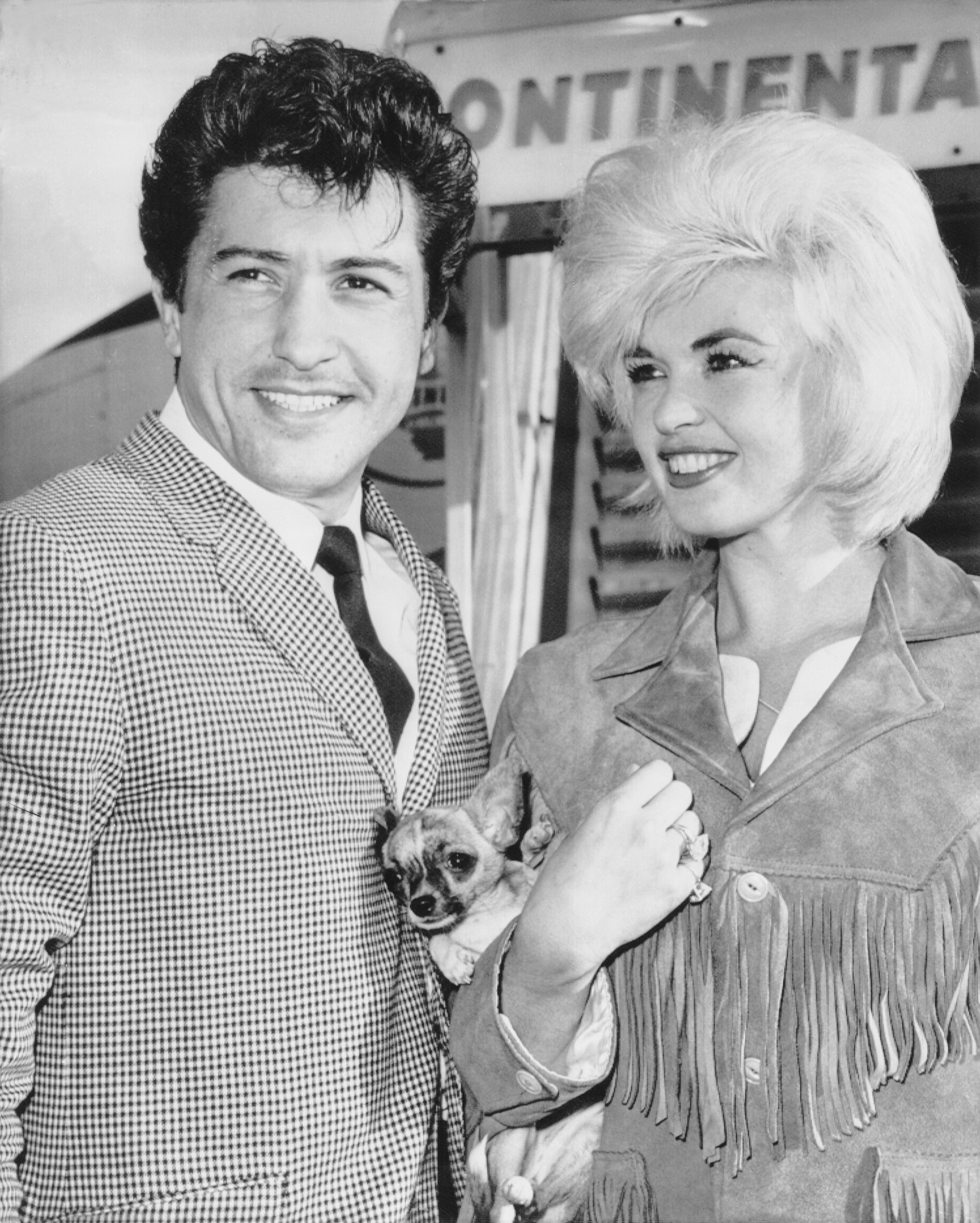 Jayne Mansfield and Nelson Sardelli in April 1963