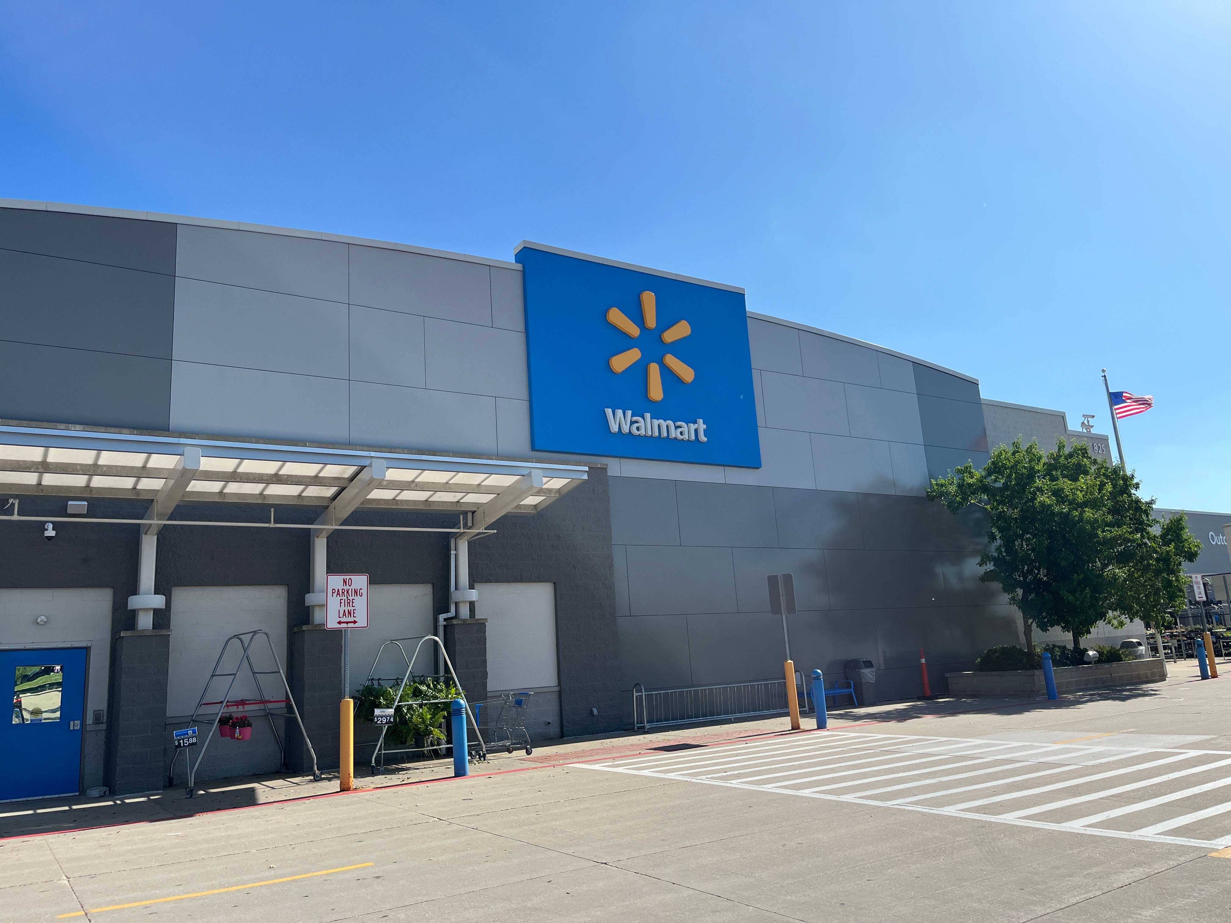 A Walmart store in Saukville, Wisconsin.