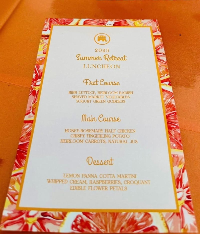 Let them eat edible flower petals was the message to the masses from the RNC's summer retreat, headlined by Hillbilly Elegy author JD Vance.
