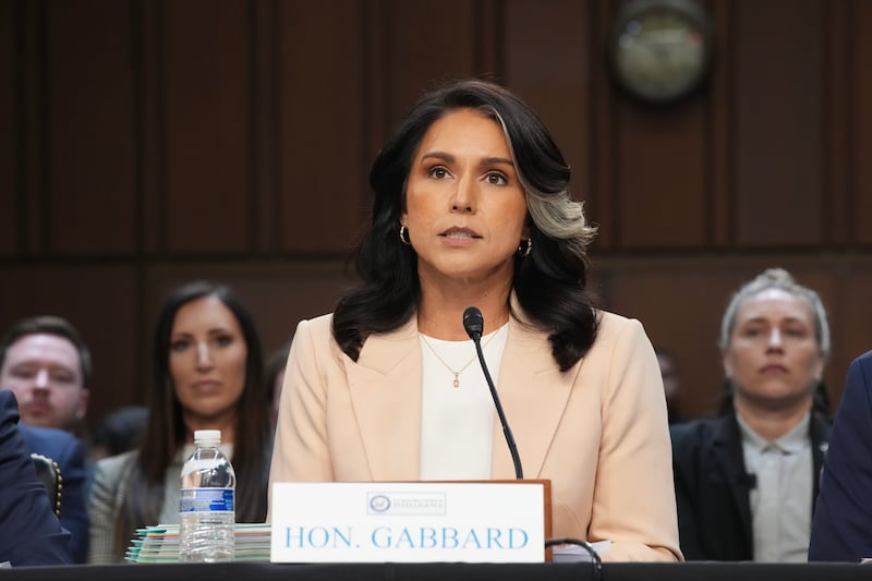 “I don’t care what she said,” Trump said of Tulsi Gabbard’s comments on Iran not having nuclear weapons. “I think they were very close to having them.”