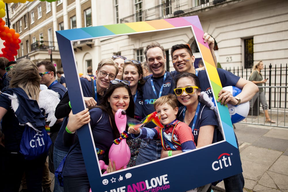 citi employees pride london