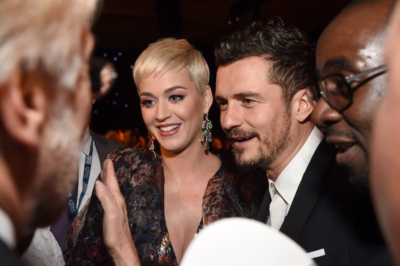 Katy Perry and Orlando Bloom.
