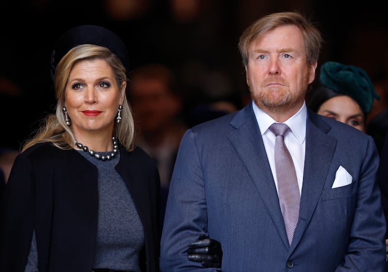 Queen Máxima of The Netherlands and King Willem-Alexander of The Netherlands.