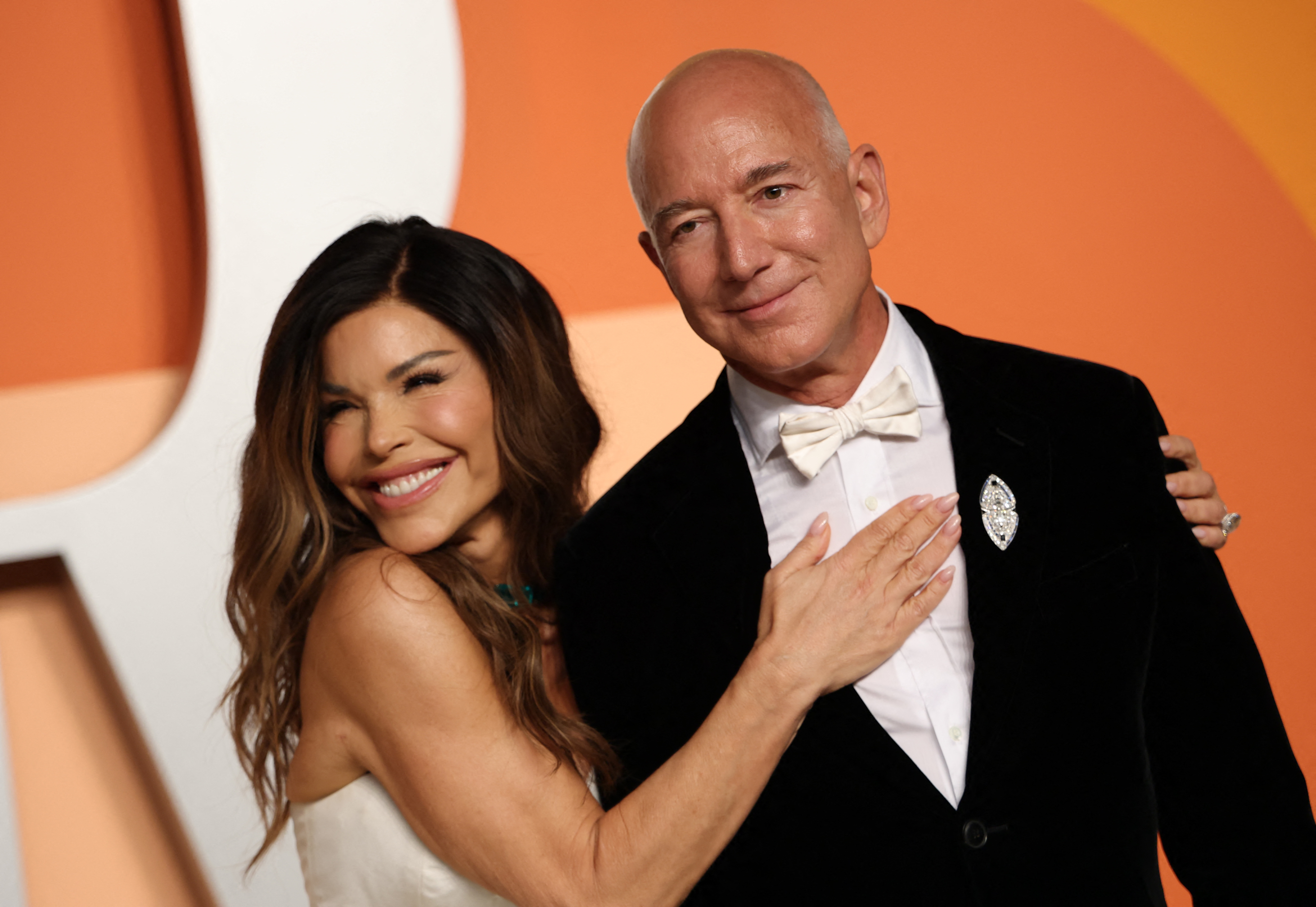 Lauren Sanchez and Jeff Bezos