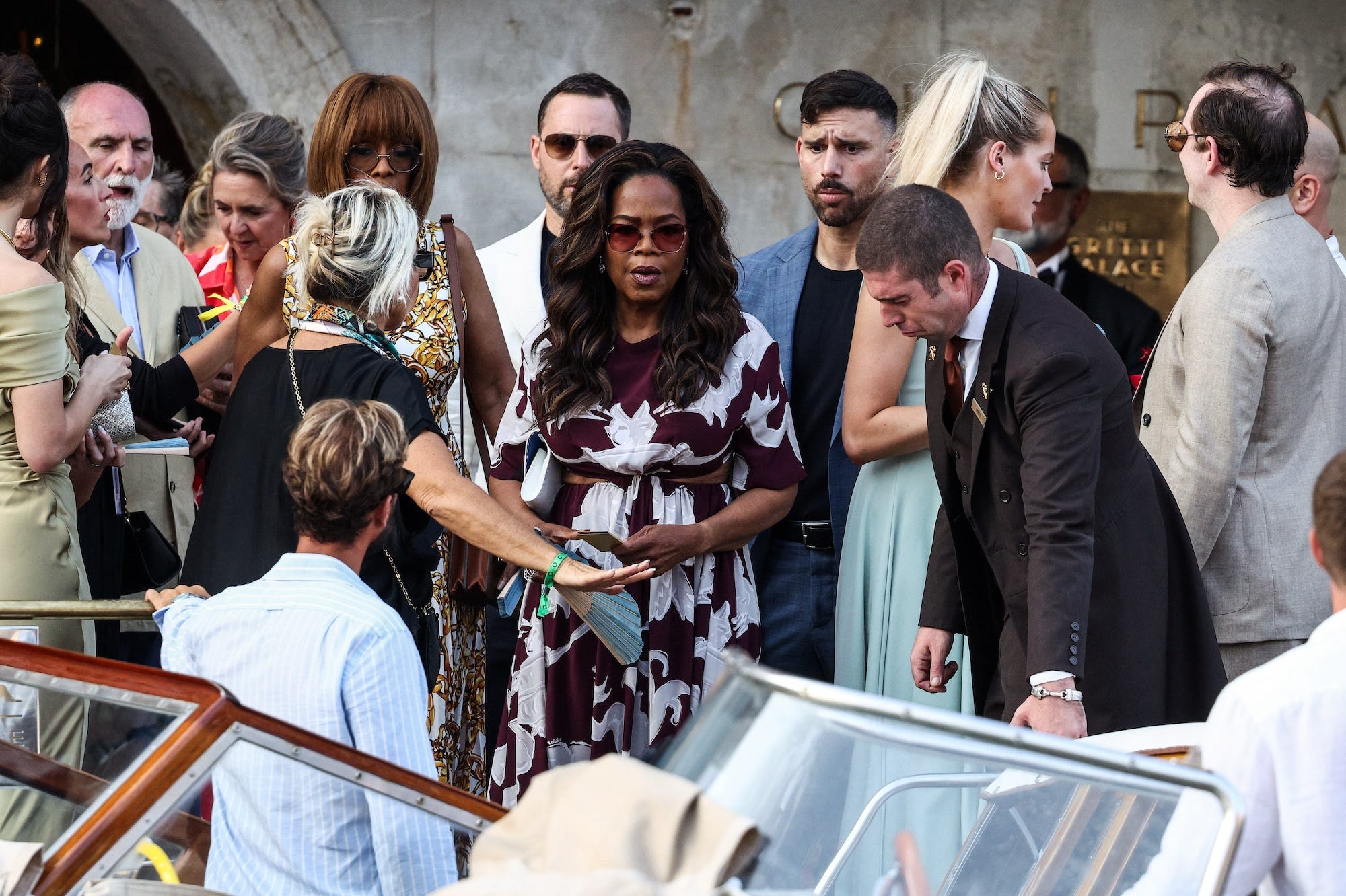 Oprah Winfrey and Gayle King in Venice in June 2025.