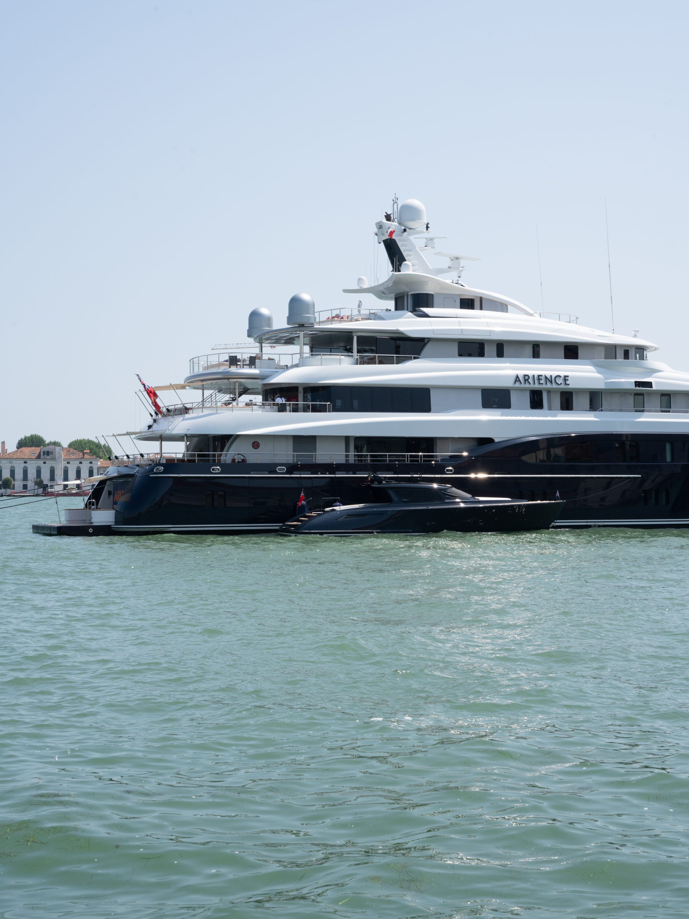 A yacht called Arience.