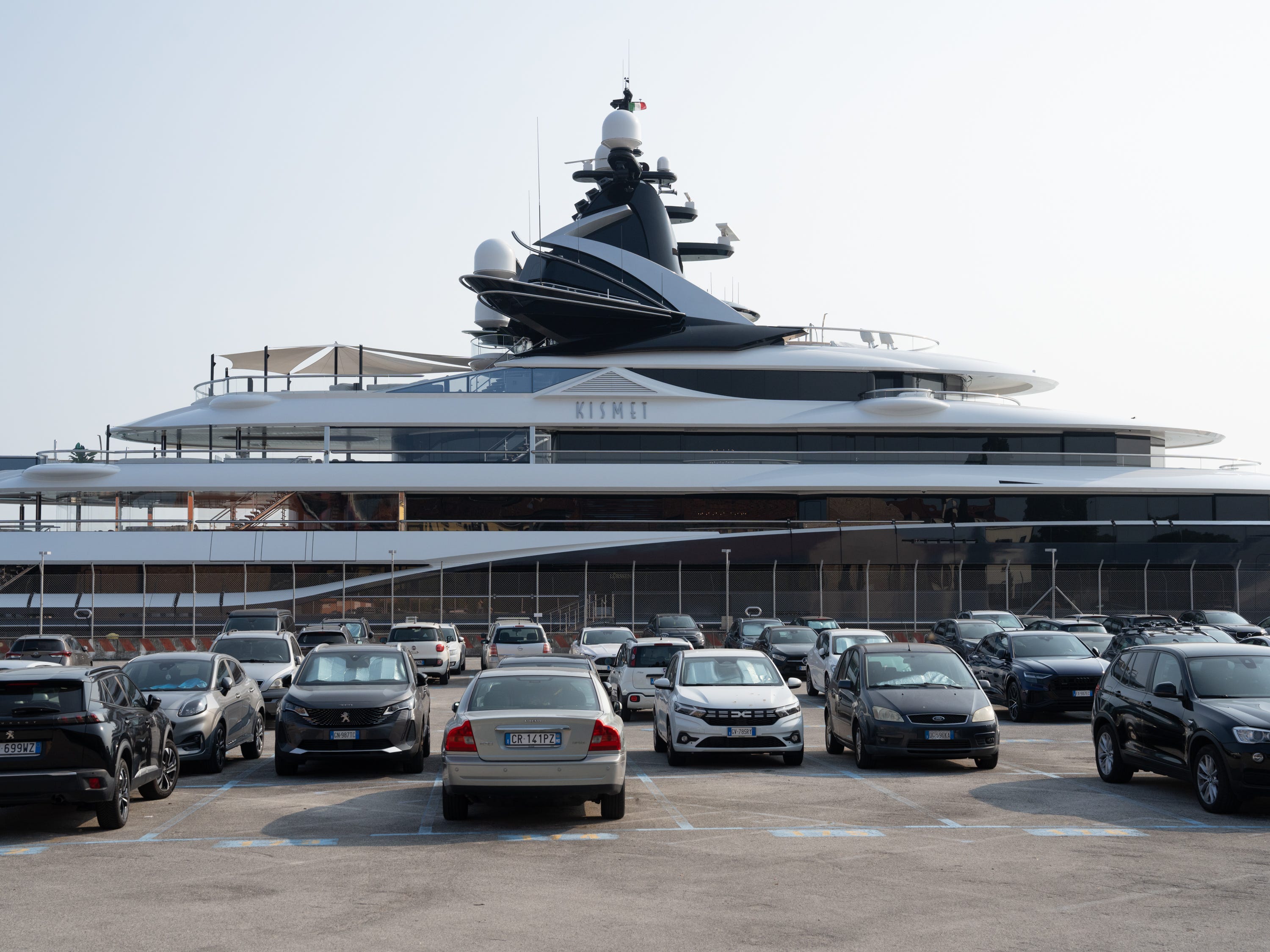 A yacht called Kismet.