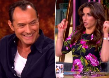 ‘The View’ star Alyssa Farah Griffin accidentally flashed Jude Law in ‘brutal’ backstage mishap