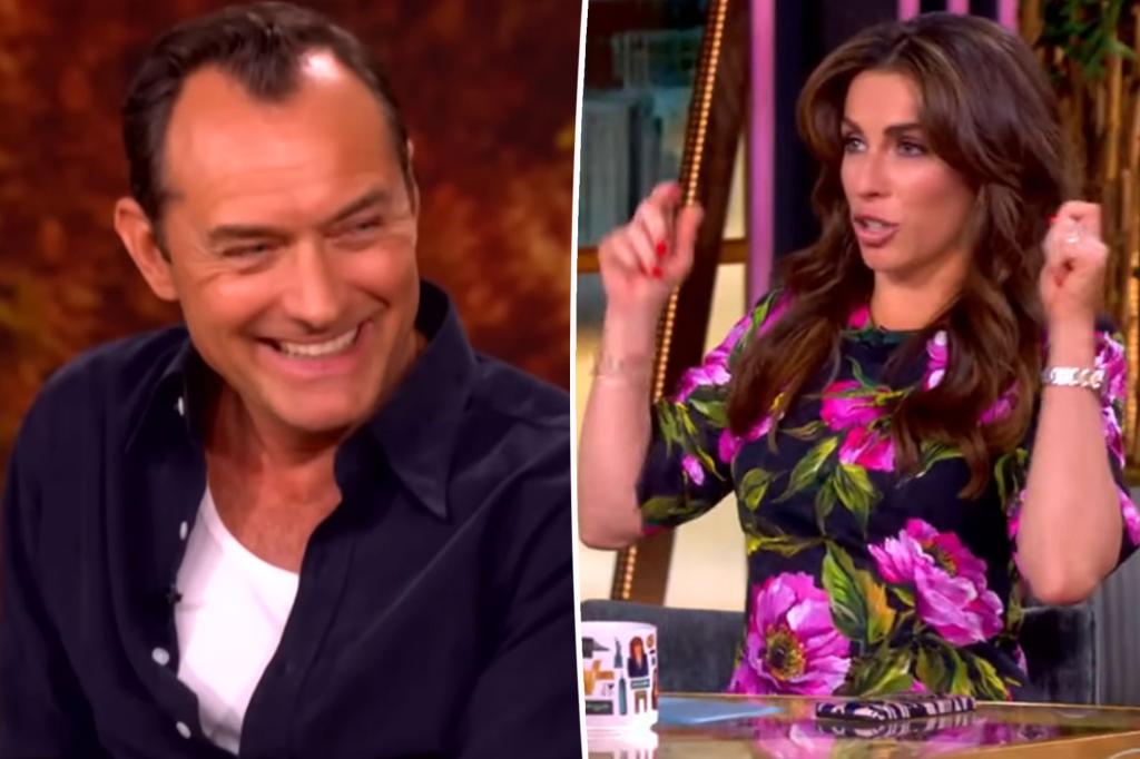 ‘The View’ star Alyssa Farah Griffin accidentally flashed Jude Law in ‘brutal’ backstage mishap