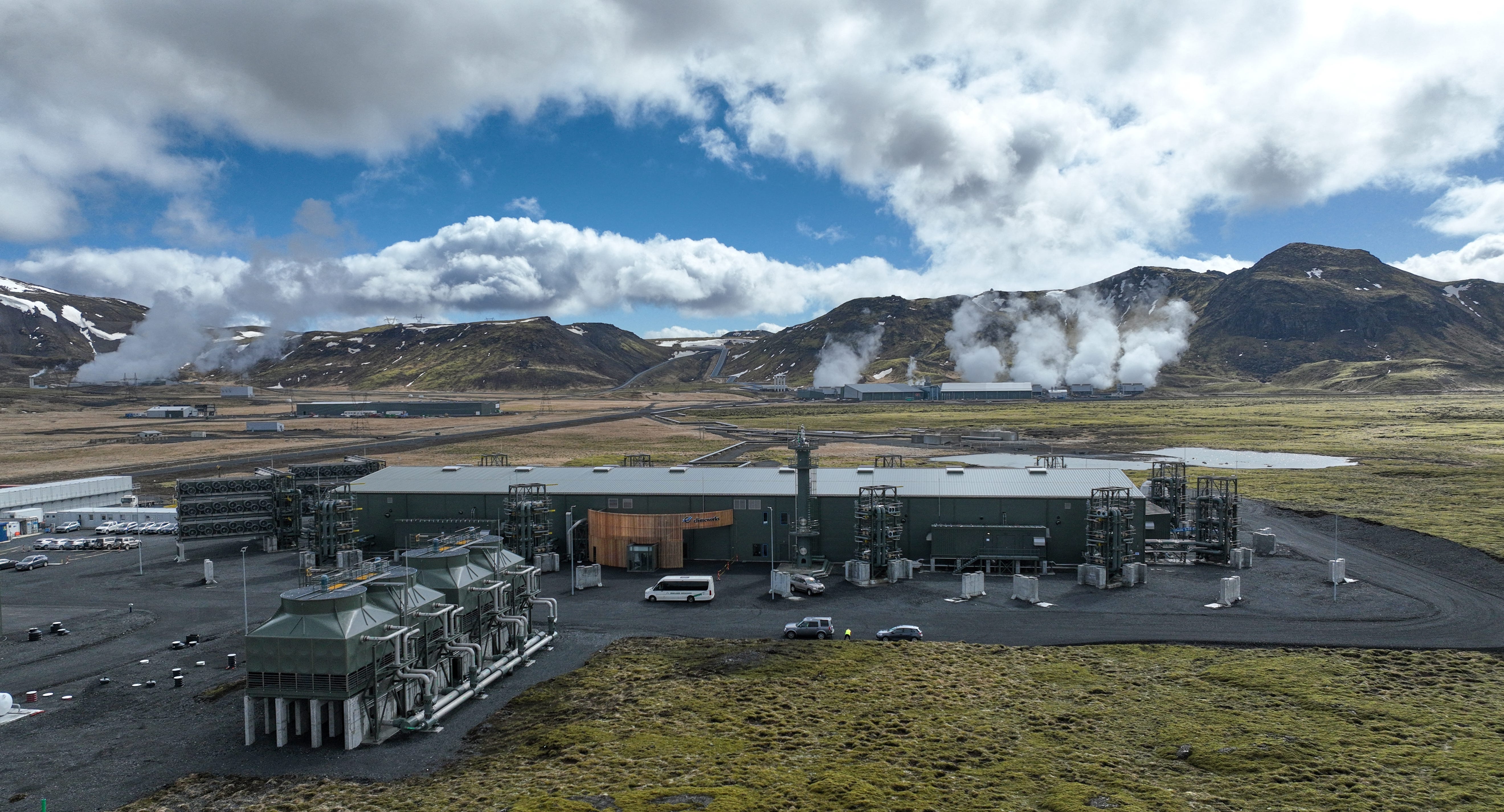 Swiss startup Climework's DAC plant.
