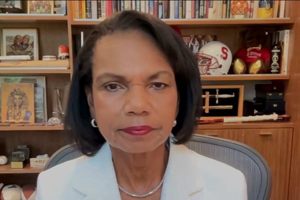 Ex-Secretary of State Condoleezza Rice