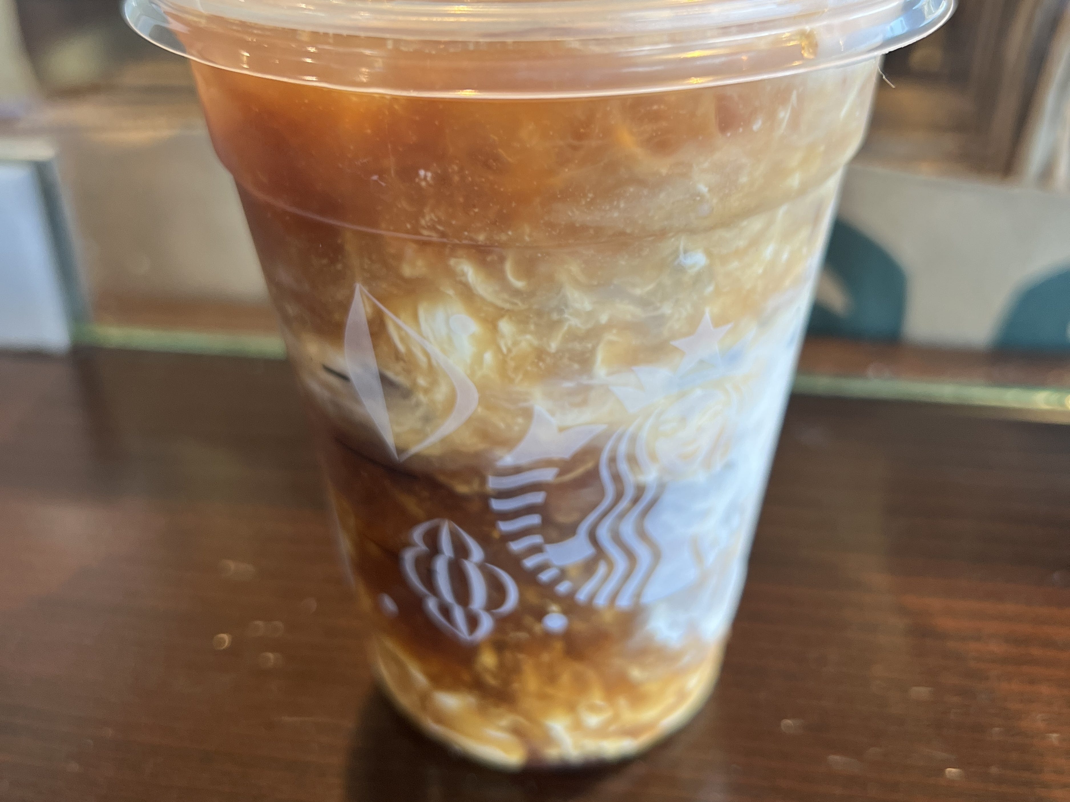 A Starbucks drink