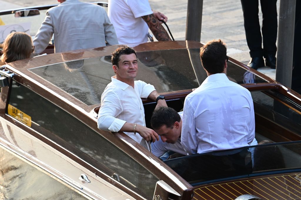 Orlando Bloom in Venice Wednesday