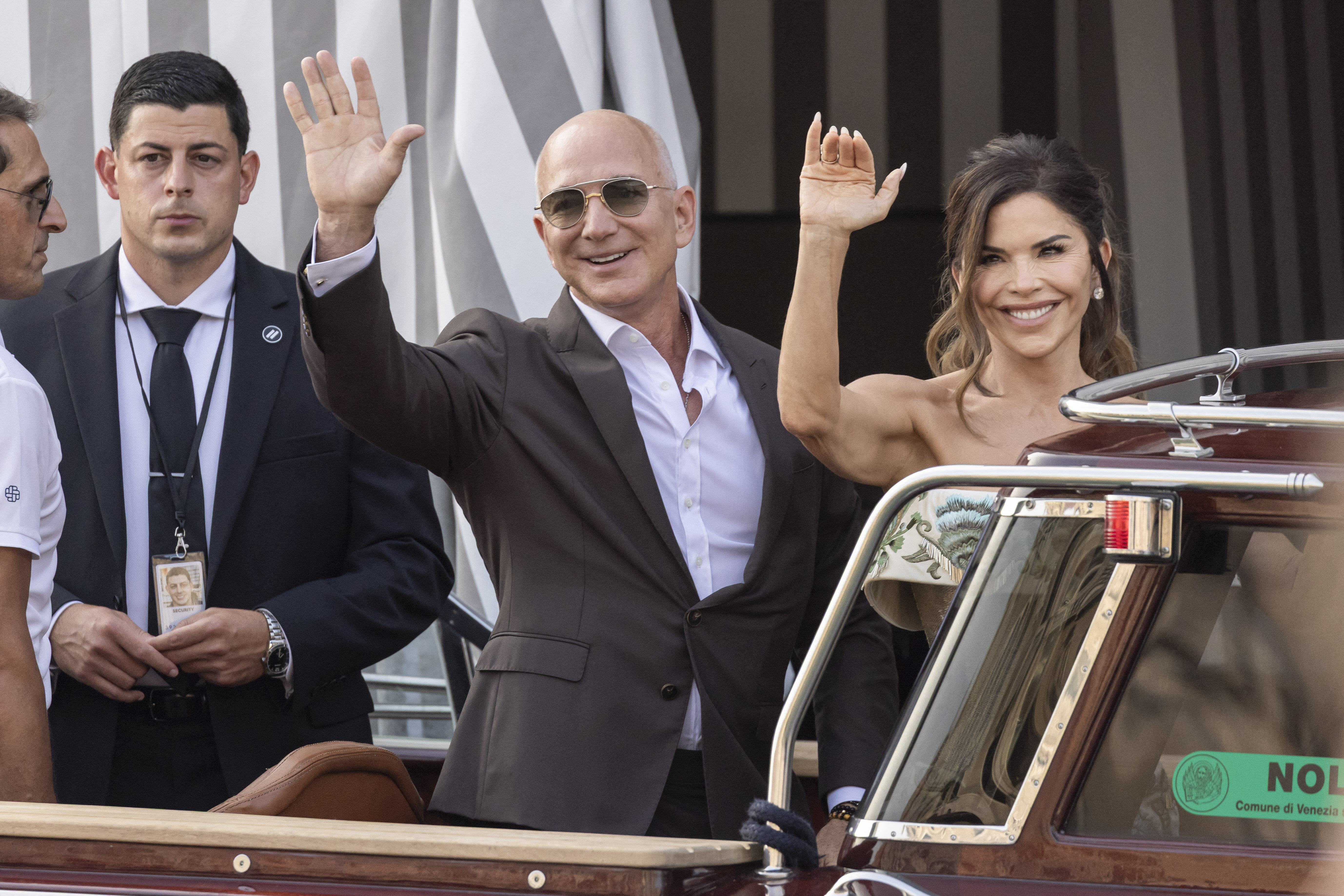 Lauren Sanchez, Jeff Bezos 