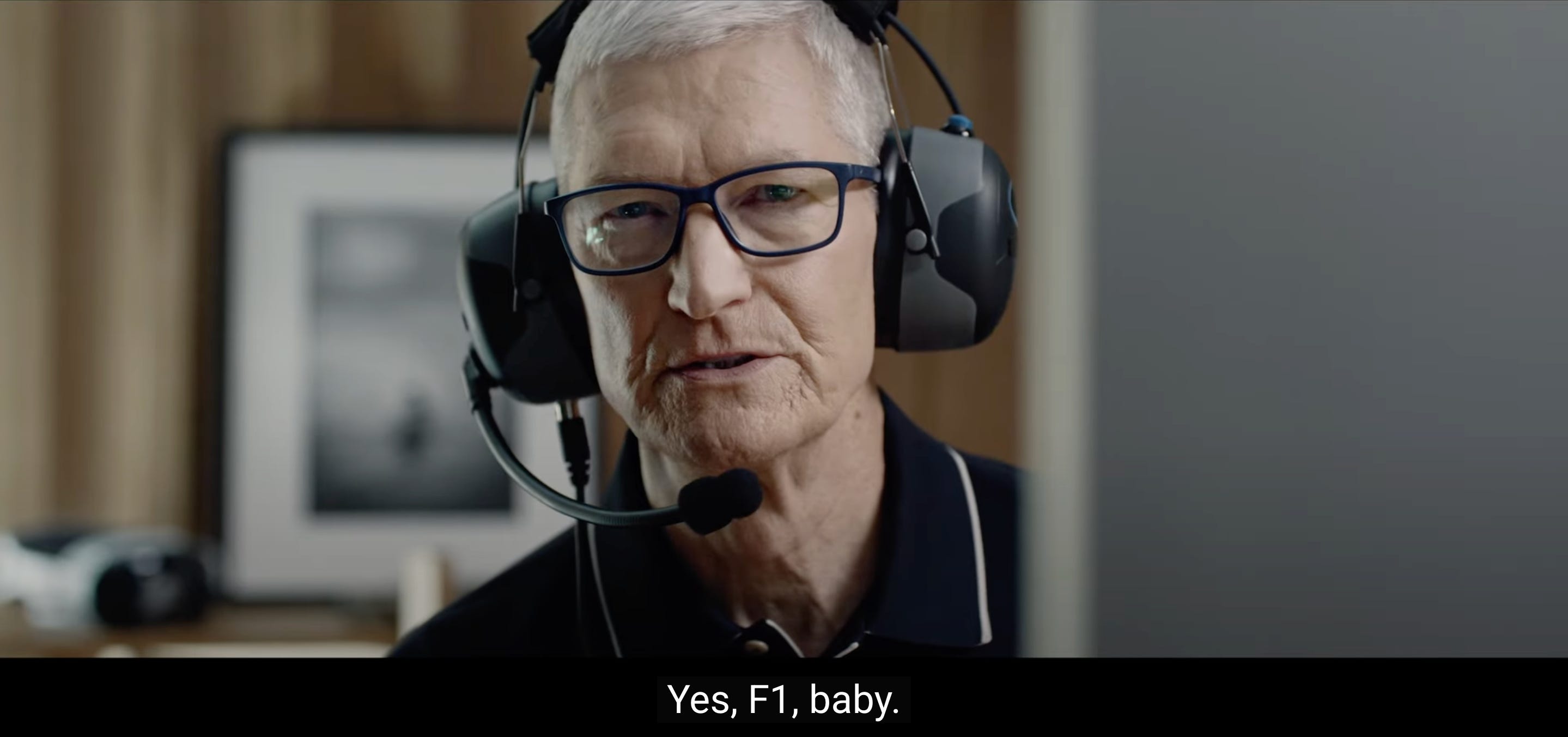 Apple CEO Tim Cook in the WWDC 2025 keynote