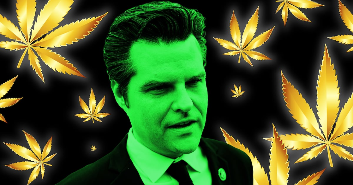 Matt Gaetz Accidentally Reveals Lucrative Trump-Whispering Weed Deal