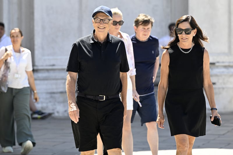 Bill Gates and Paula Hurd