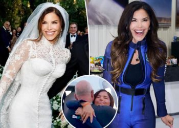 Lauren Sánchez’s wedding day ‘something blue’ is literally out of this world