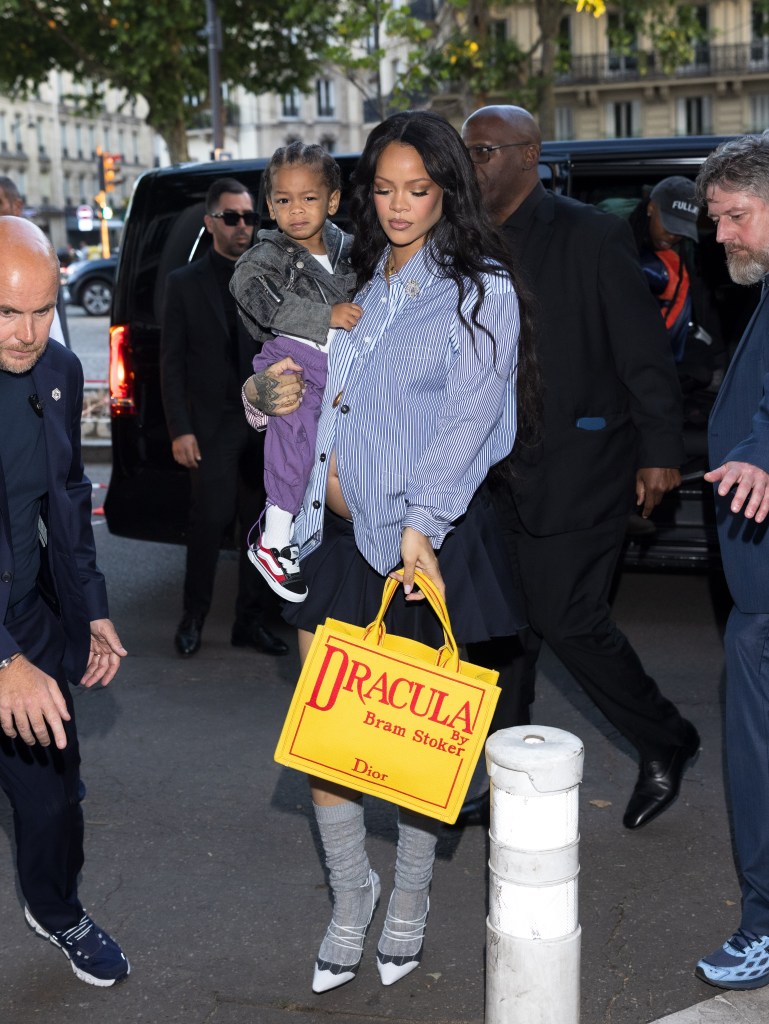 Rihanna and son Riot Rose 