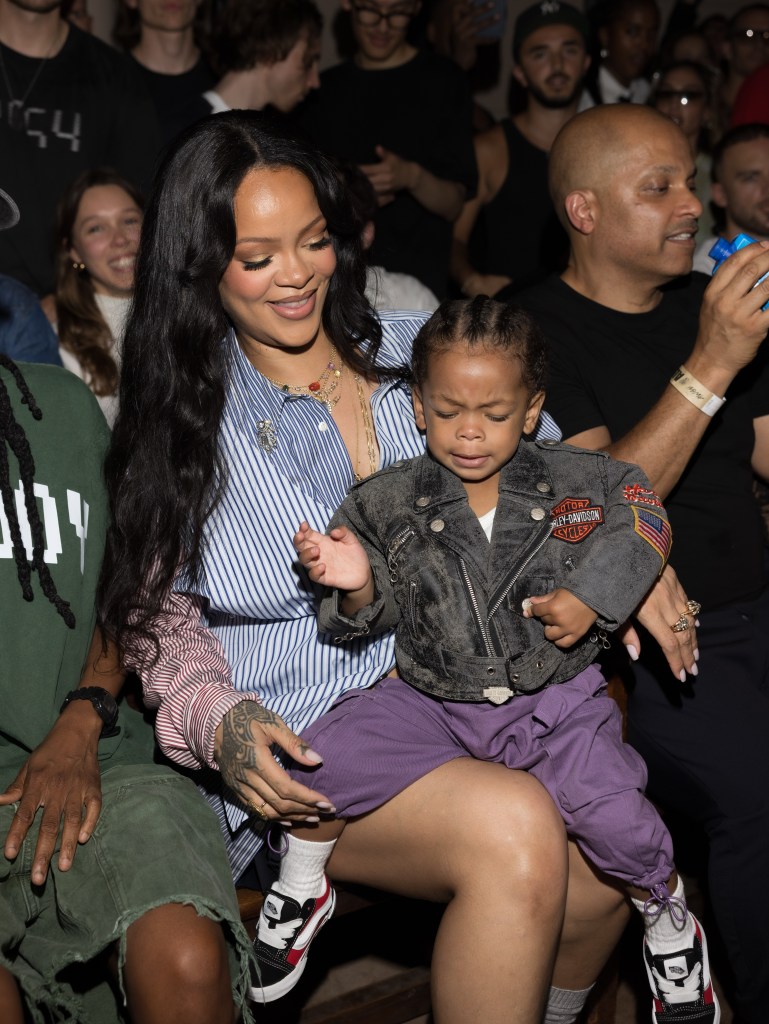 Rihanna and son Riot Rose 