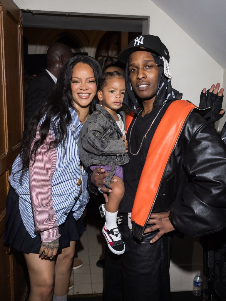 Rihanna, Riot Rose, and A$AP Rocky