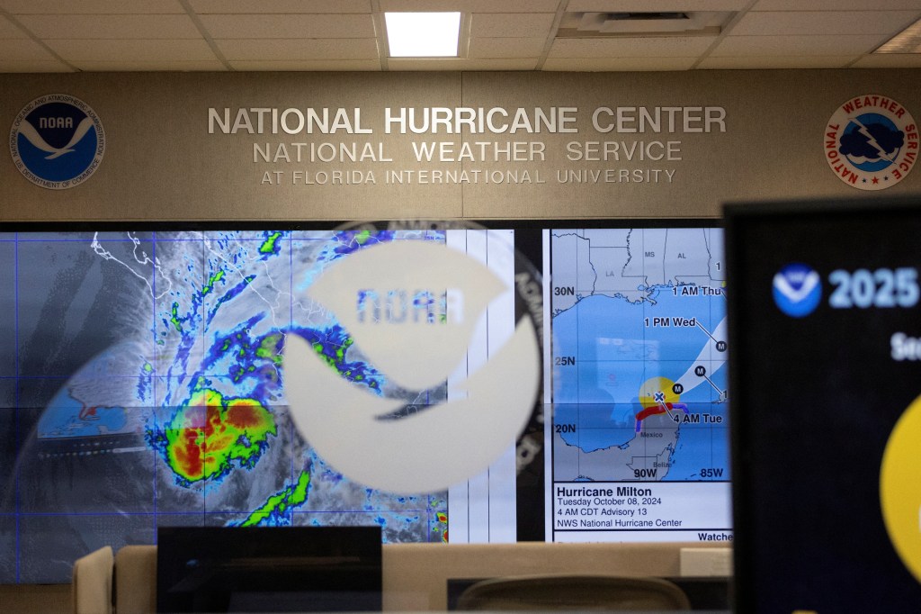 National Hurricane Center news conference in Miami.