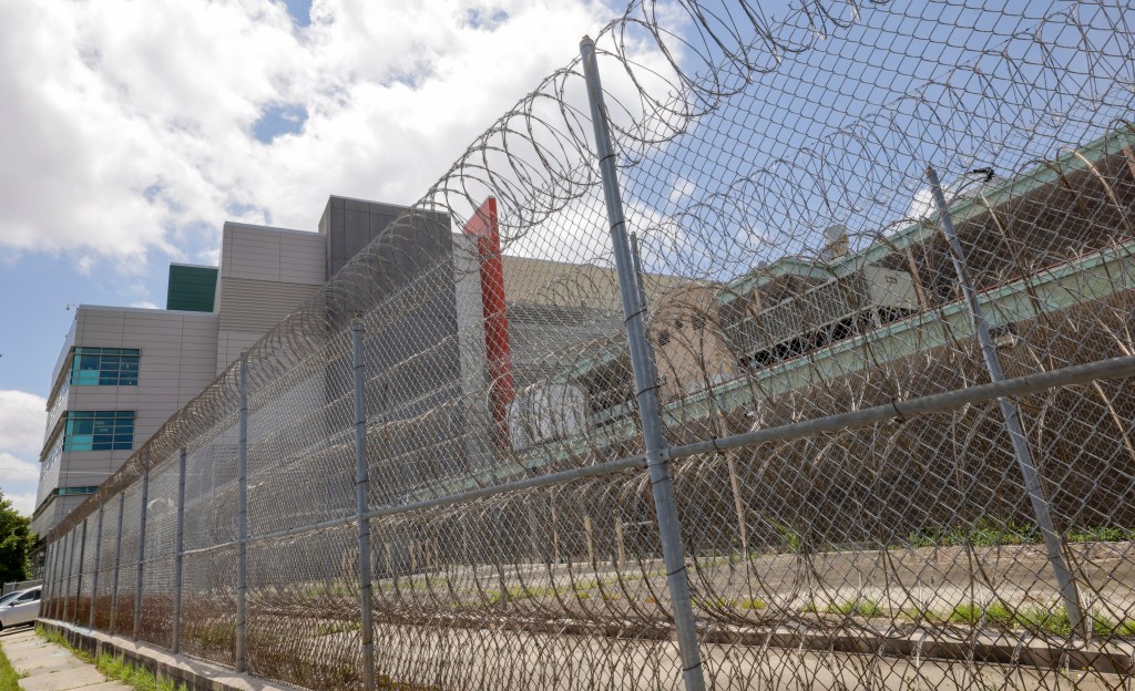 The Orleans Parish jail in New Orleans, Louisiana.