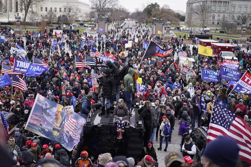 President Donald Trump issued a mass pardon for 1,500 people involved in the Jan. 6 insurrection.