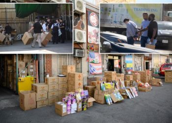 Brooklyn businessman busted for selling ‘dangerous’ fireworks: Officials