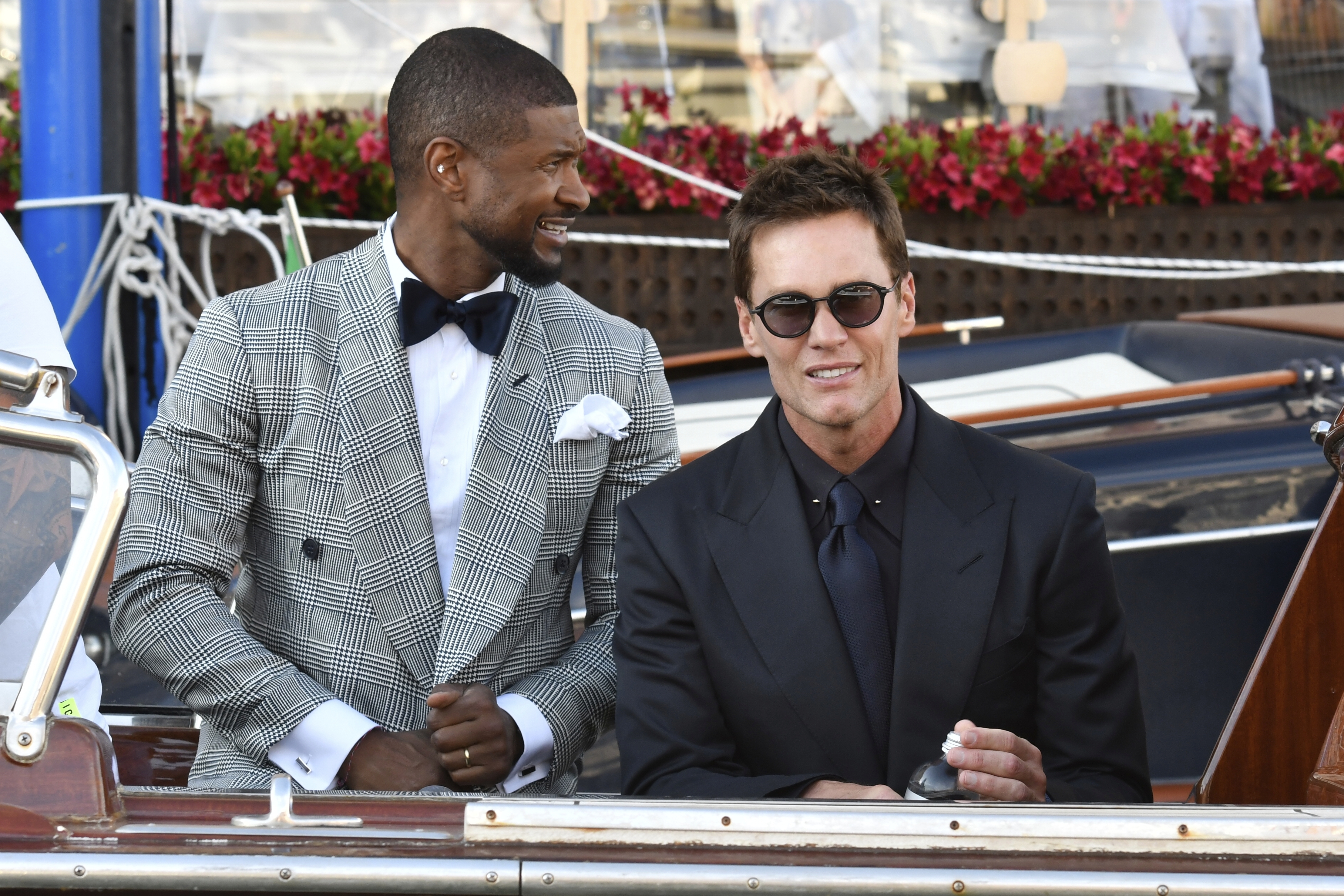Tom Brady, Usher 