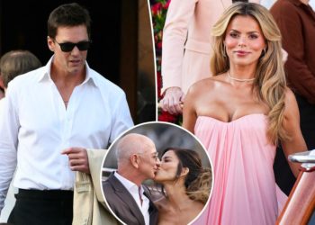 Tom Brady, Brooks Nader reunite at Jeff Bezos’ ‘fairytale’ wedding, as single ‘sweaty’ Orlando Bloom parties and A-list ‘bros’ hit pool before ceremony