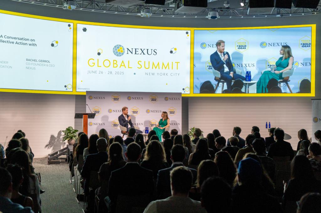 Prince Harry at the NEXUS Global Summit