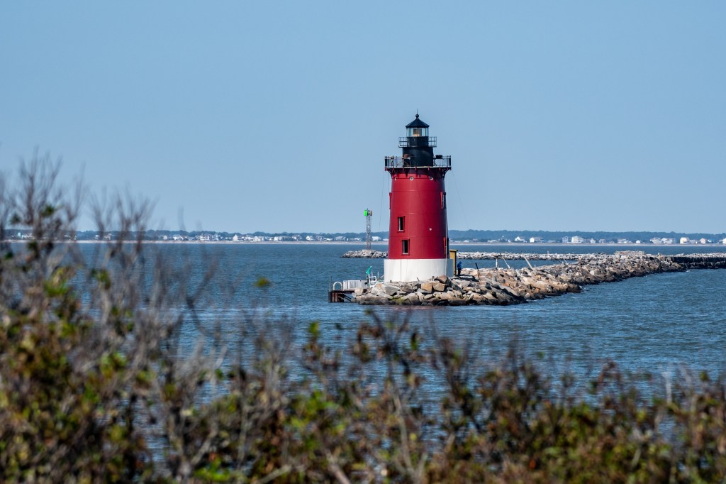 Delaware Breakwater East End Light lighthouse.