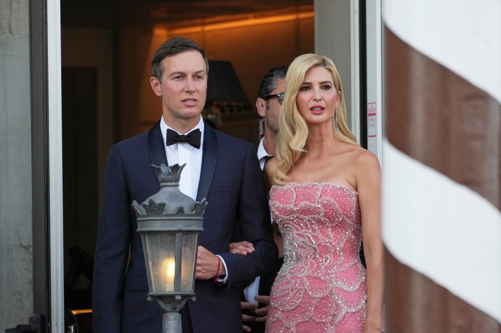Jared Kushner and Ivanka Trump