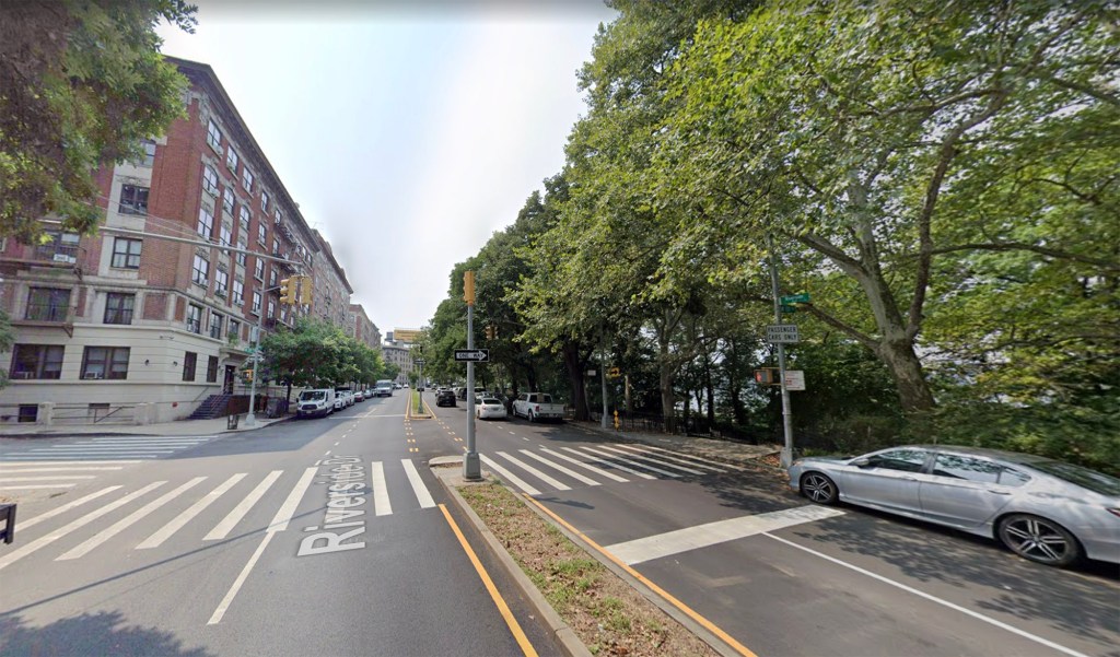 Riverside Drive and 137th Street intersection.