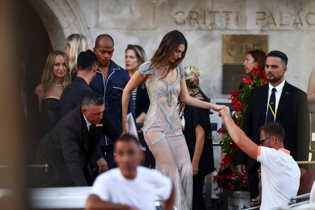 Vittoria Ceretti leaves Gritti Palace