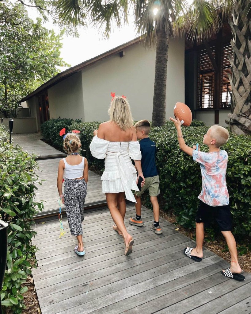 Kristin Cavallari with her kids.