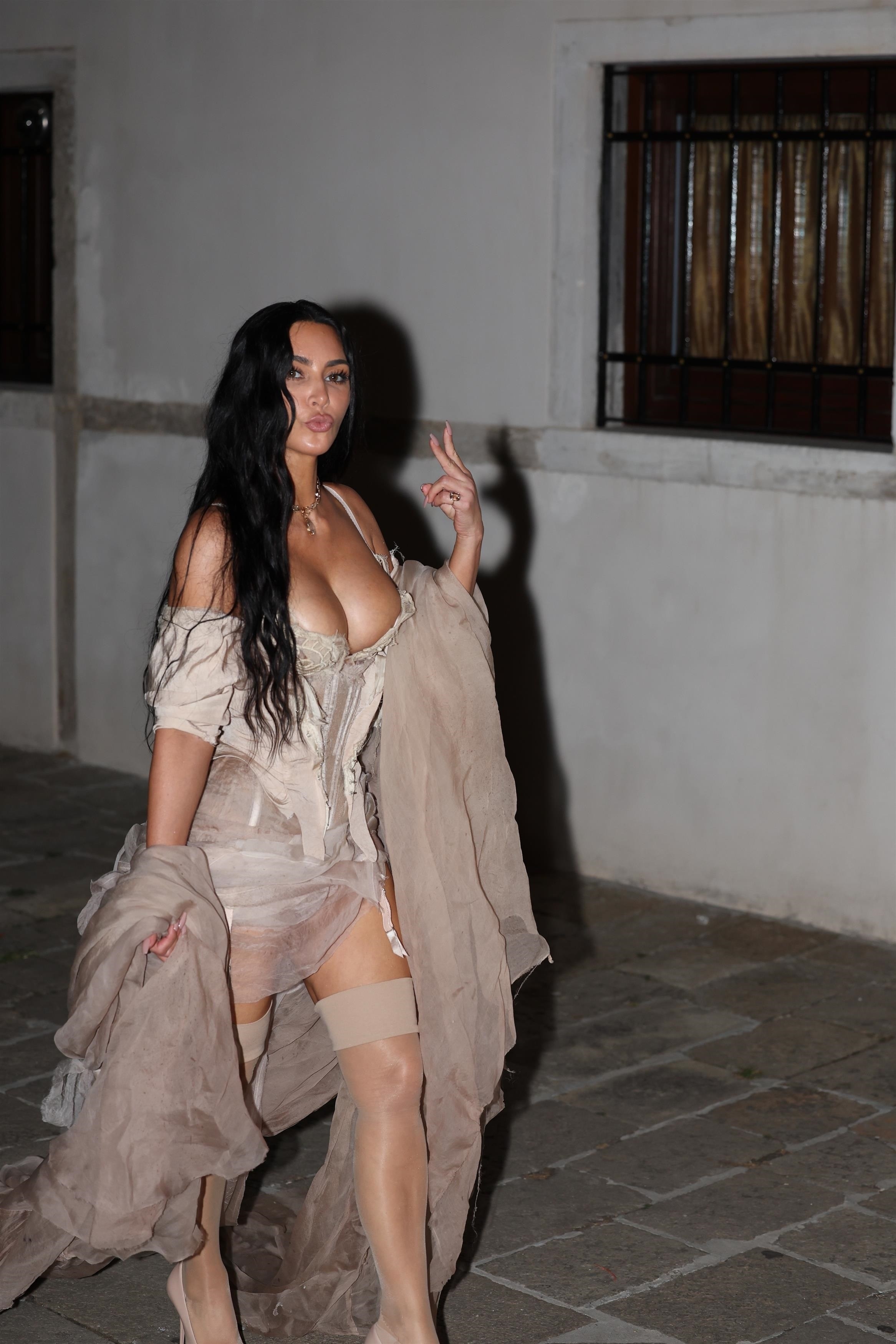 Kim Kardashian.
